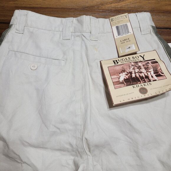 Bugle Boy Authentics Boys Khakis Cargo Shorts - Size Large (16-18) NWT - Picture 5 of 9